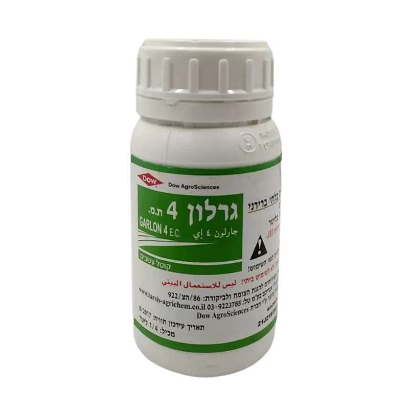 גרלון 250 מ"ל – קוטל עשבים ועצים רחבי עלים מבית DOW גרלון 250 מ"ל – קוטל עשבים ועצים רחבי עלים מבית DOW