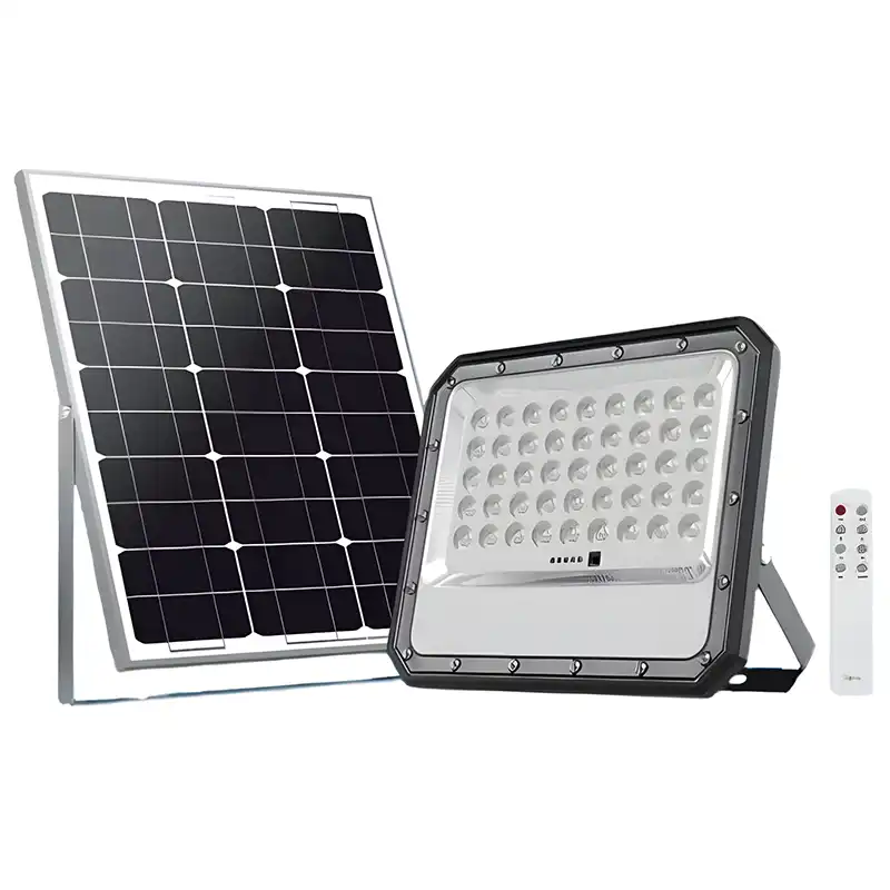פנס הצפה סולארי אור קר 150W עם שלט Midea פנס הצפה סולארי אור קר 150W עם שלט Midea